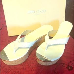 Jimmy Choo wedge sandles